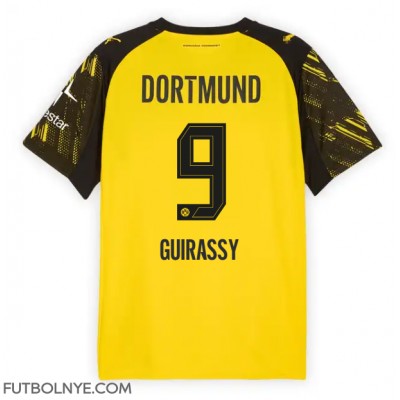 Camiseta Borussia Dortmund Serhou Guirassy #9 Primera Equipación 2025-26 manga corta Camiseta Borussia Dortmund Serhou Guirassy #9 Primera Equipación 2025-26 manga corta